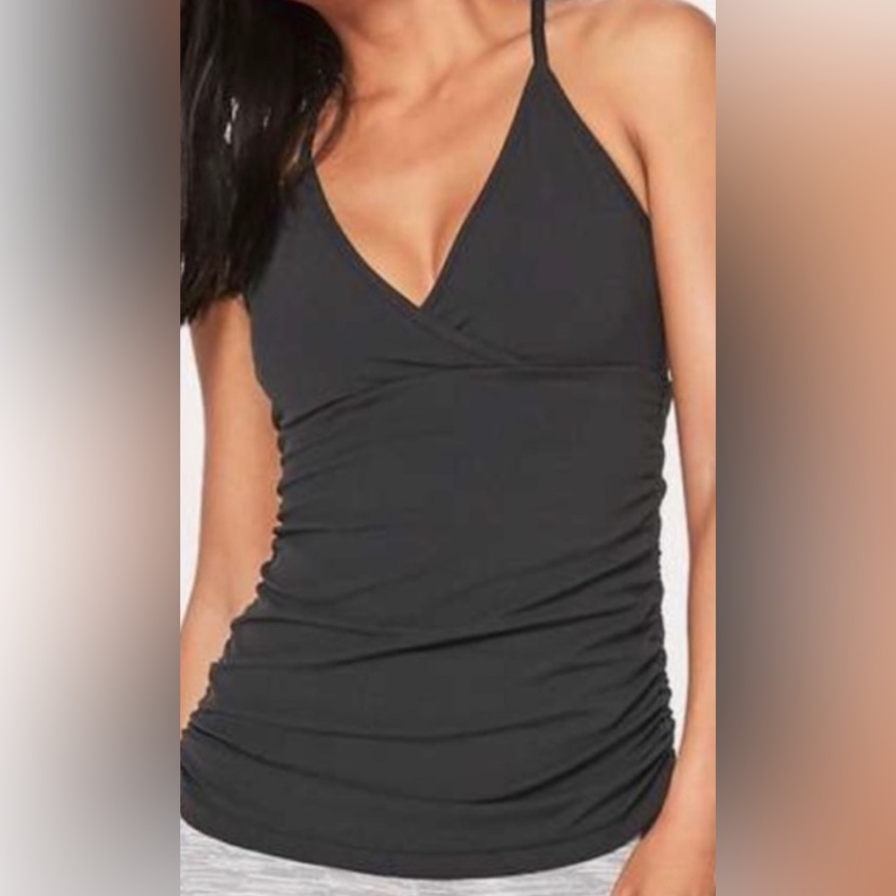 Lululemon Sequence Racerback Tank Cinch Sides (Turquoise)